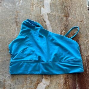 Athleta Women's One-Shoulder Blue Bralette